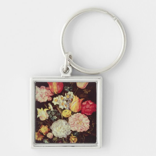 Flower Piece Keychain (Front)