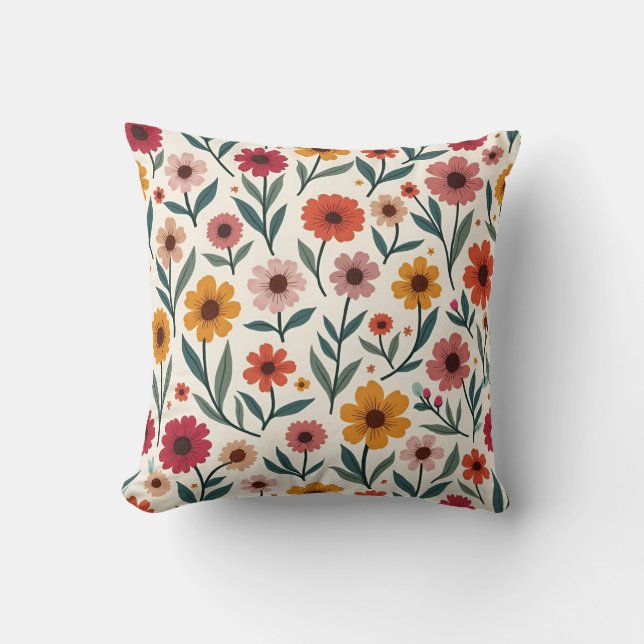 Flower pillow cushion (Front)