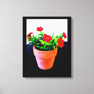 Flower Pot Canvas Print