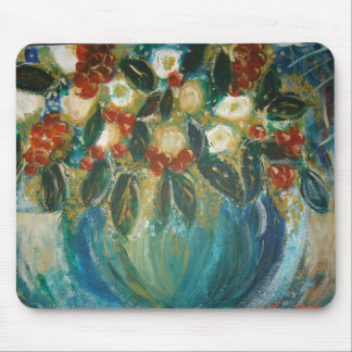 Flower Pot Mouse Pad by Becki Abrisz
