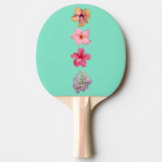 Flower Power 1  Ping Pong Paddle