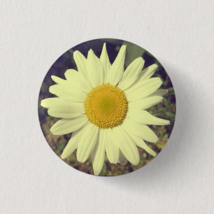 Flower Power 3 Cm Round Badge 1 Inch Round Button