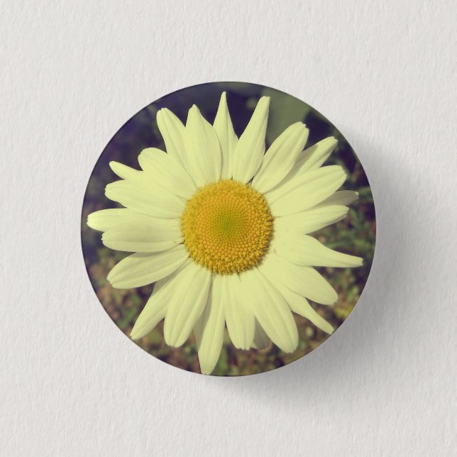 Flower Power 3 Cm Round Badge 1 Inch Round Button (Front)