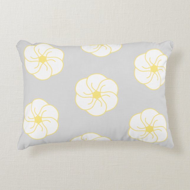 Flower Power Accent Pillow (Front)