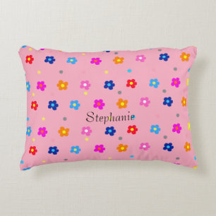 Flower Power Accent Pillow
