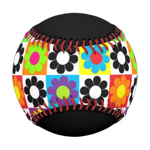Flower Power Baseball