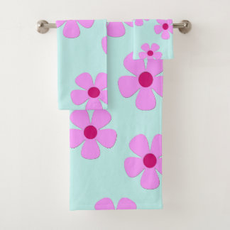Flower Power Bath Towel Set