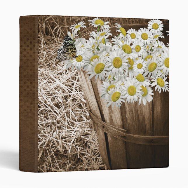 Flower Power Binder (Front/Spine)