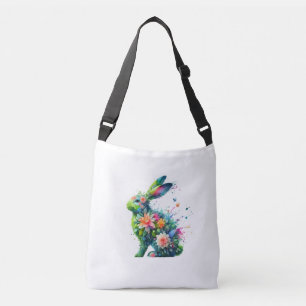 Flower Power Bunny Rabbit Bag