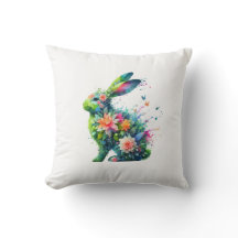 Flower Power Bunny Rabbit