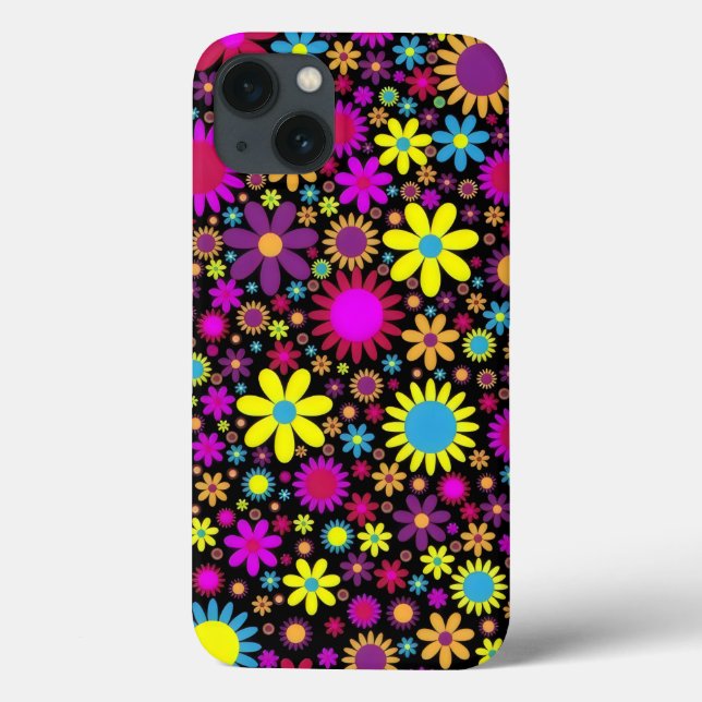 Flower Power Case-Mate iPhone Case (Back)
