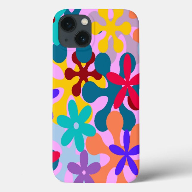 Flower Power Case-Mate iPhone Case (Back)