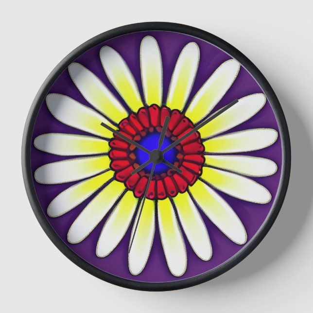 Flower Power Clock (Front)