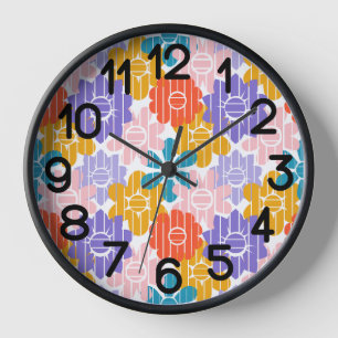 Flower Power  Clock