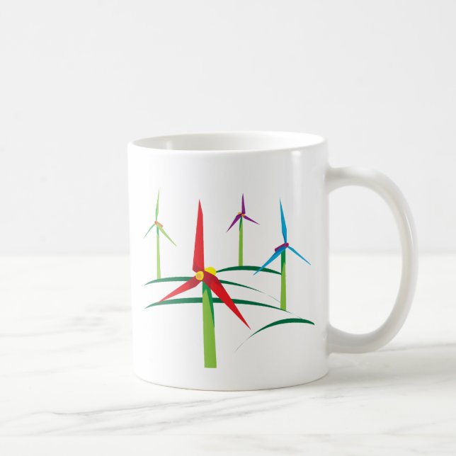 Flower Power Coffee Mug (Right)