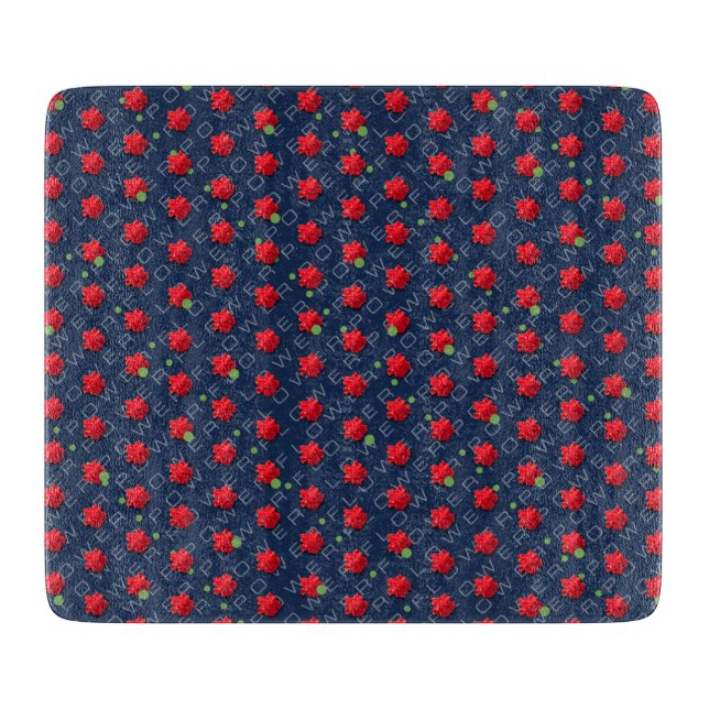 Flower Power Cutting Board (Front)