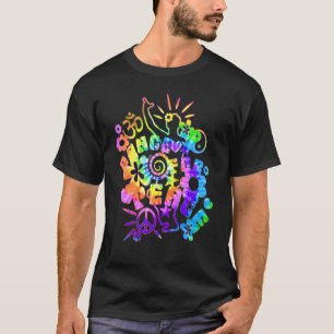 Flower Power Dance For Peace Batik Style 1 Gro T-Shirt