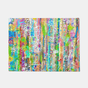 Flower Power Doormat