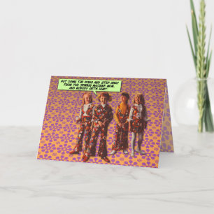 Flower Power [drôle de carte de voeux]