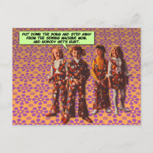 Flower Power [drôle de carte postale]