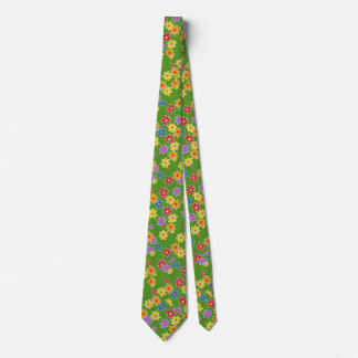 Flower Power Fabric Pattern + your ideas Tie