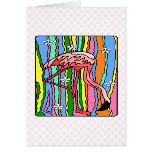 Flower-Power Flamingo