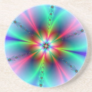 Flower Power Fractal Coaster