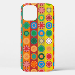 Flower Power in Rows Case-Mate iPhone Case