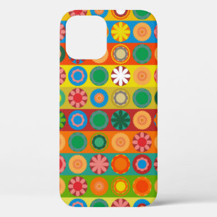 Flower Power in Rows Case-Mate iPhone Case