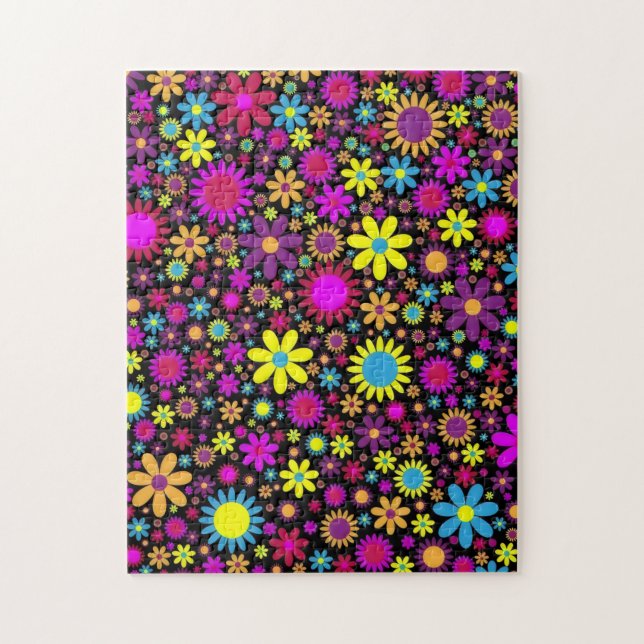 Flower Power Jigsaw Puzzle (Vertical)