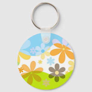 Flower Power Keychain
