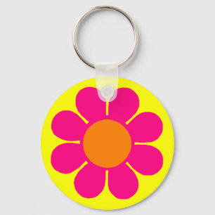 Flower Power Keychain