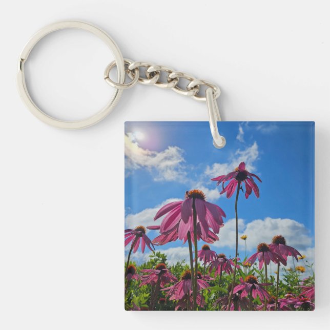 Flower Power Keychain (Front)