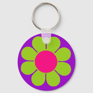 Flower Power Keychain