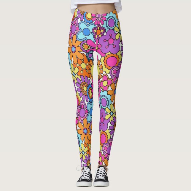 Flower Power Leggings (Front)
