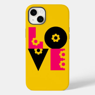 Flower Power Love Squared Case-Mate iPhone 14 Plus Case