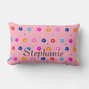 Flower Power Lumbar Pillow