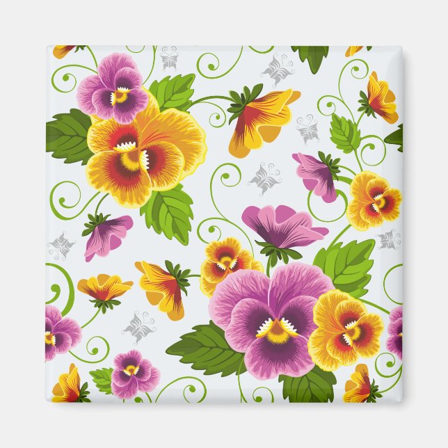 Flower Power Magnet (Front)