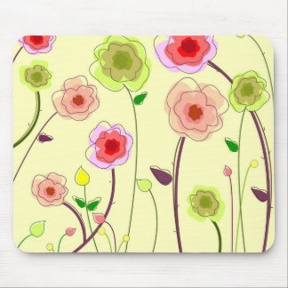 Flower Power Mouse Pad