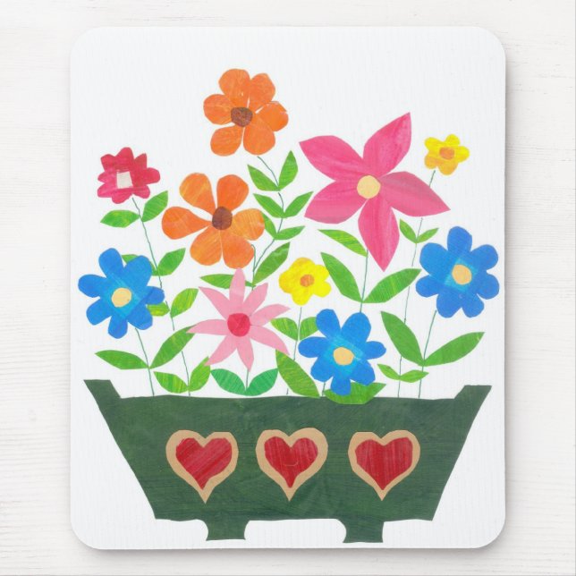 'Flower Power' Mousepad (Front)