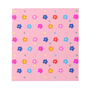 Flower Power Notepad