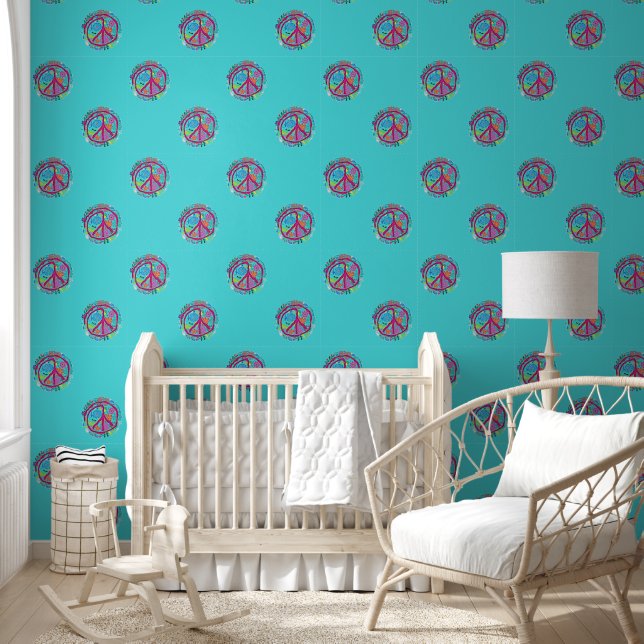 Flower Power Peace Combination 1 Wallpaper (Kids)