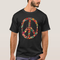Flower Power Peace Hippie Love 60s 70s Costume Ret