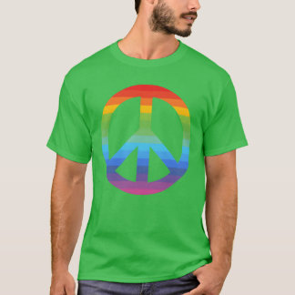 Flower Power Peace Hippie Love 60s 70s funny T-Shirt