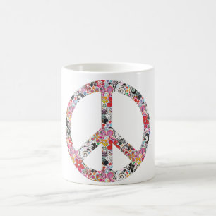 Flower Power Peace I Coffee Mug