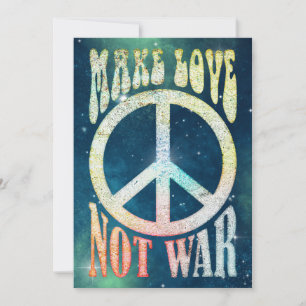 Flower Power Peace - Make Love Not War 1