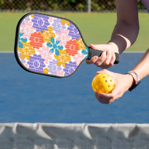 Flower Power Pickleball Paddle