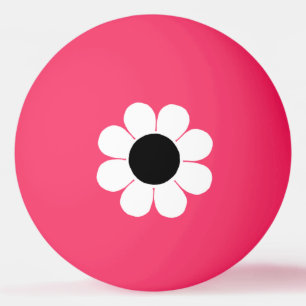 Flower Power Ping Pong Ball