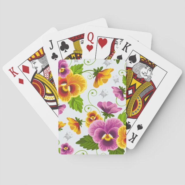 Flower Power Playing Cards (Back)