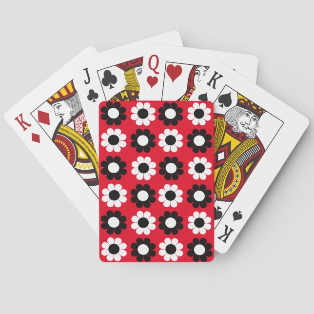 Flower Power Playing Cards (Back)